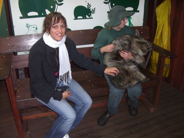 27kg Wombat und 54kg Alex :-)