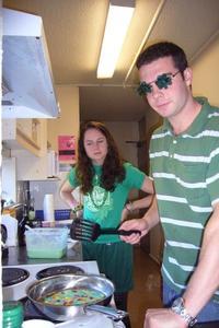Kelly and Mike and the Green Pancakes