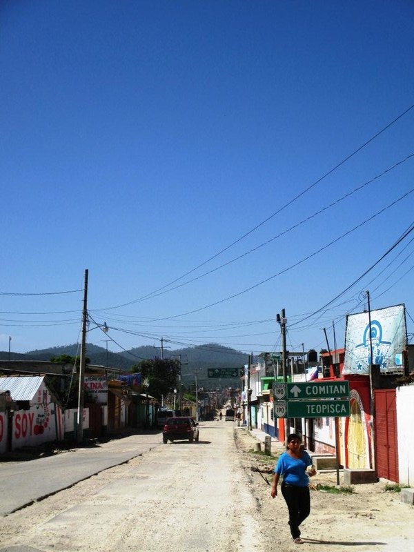 The last Chiapas village in Mexico before the border