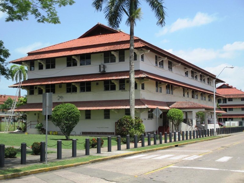 Ex-US amry barracks turned into a school
