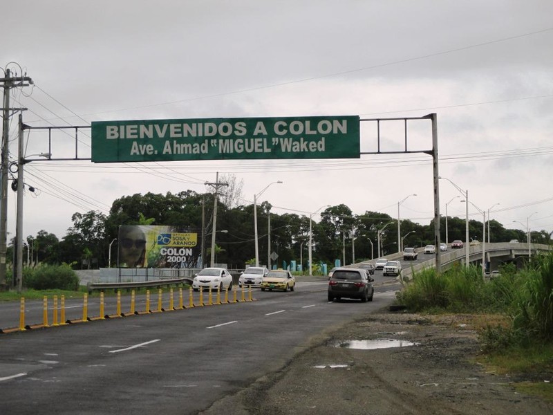 Welcome to Colon on the Atlantic side of the canal