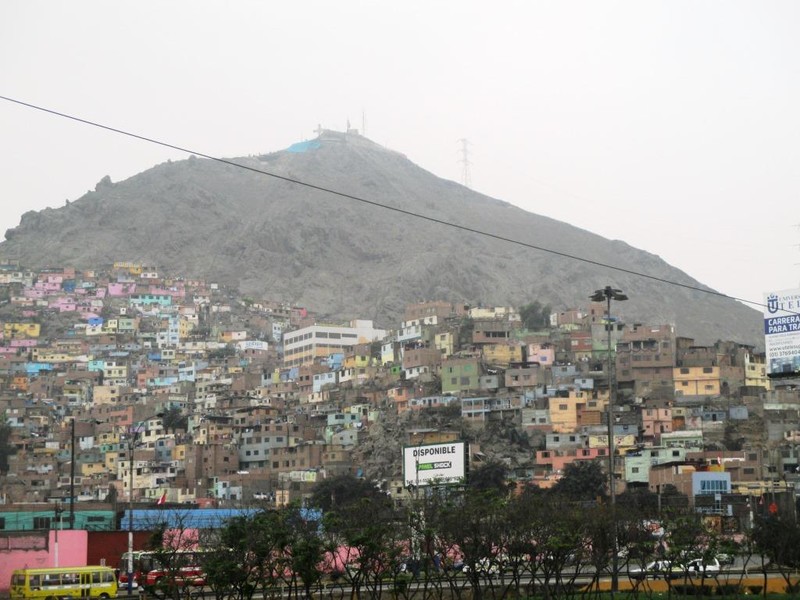 Lima suburbs.