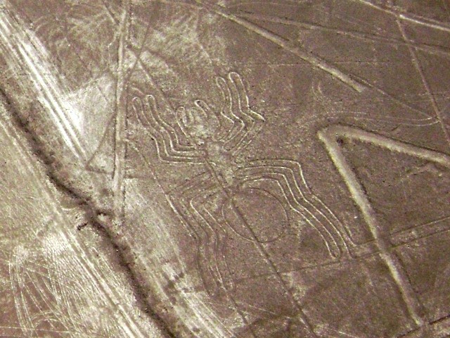 Nazca Spider figure