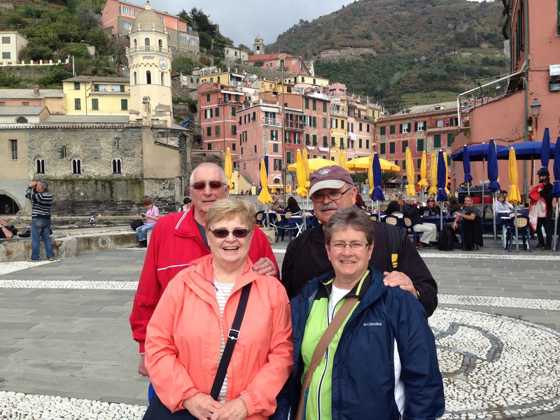 Enjoying Our Last Day in Cinque Terre, Despite the Weather