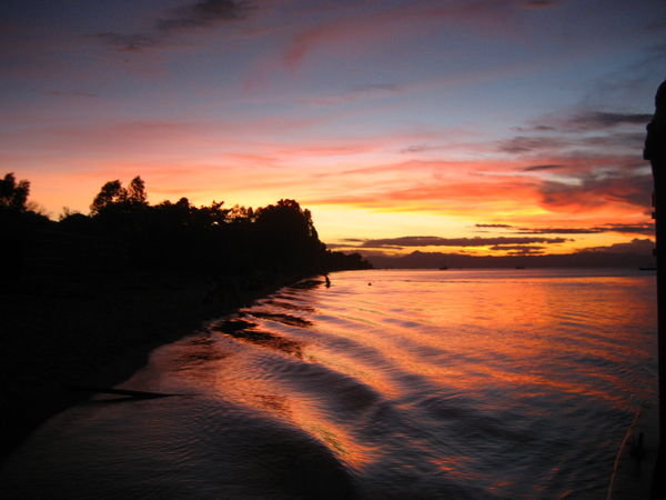 Sunset over Lake Malawi, Cape Maclear