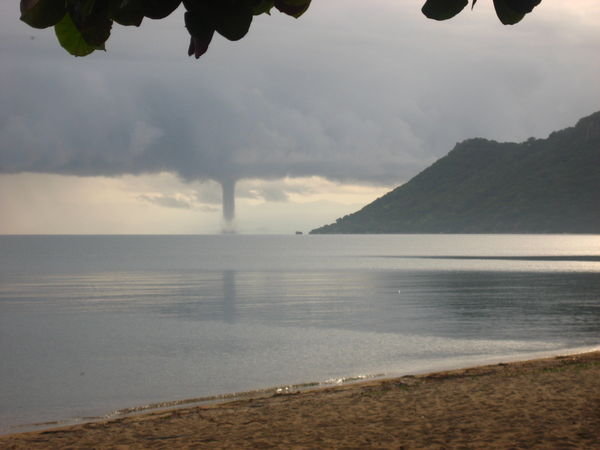Tornado over Lake Malawi