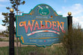 Walden sign