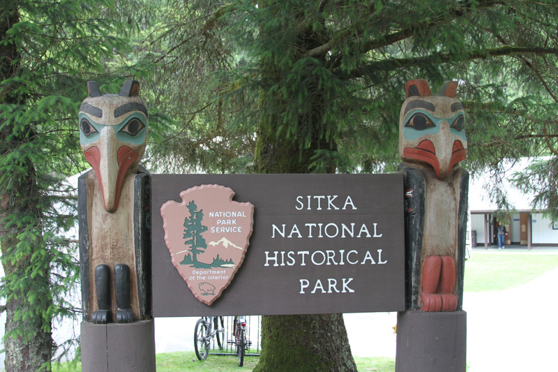 Sitka National Historical Park entrance