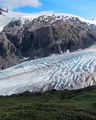 Exit Glacier icefield and main body