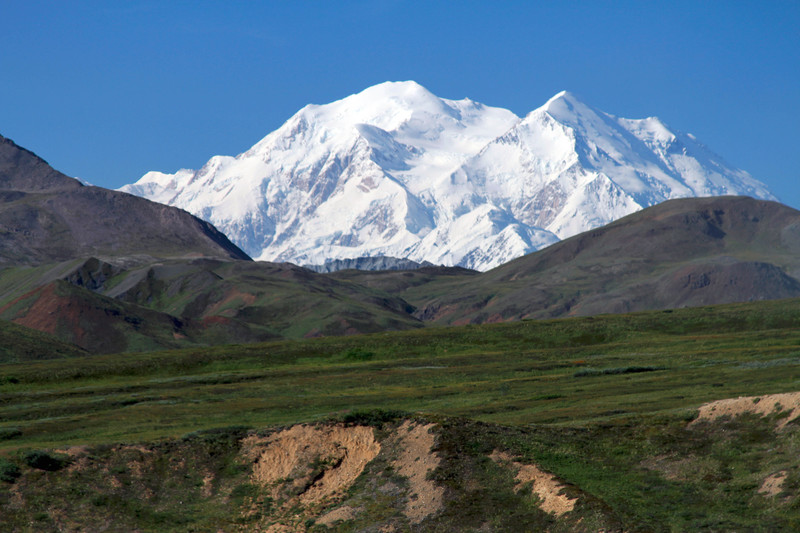 Denali looming from Eilson