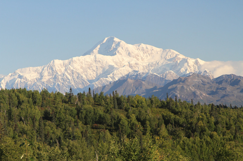 Denali from Parks Highway