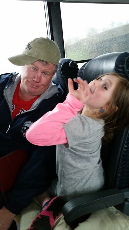 Mr. Steele and his granddaughter Caikyn!