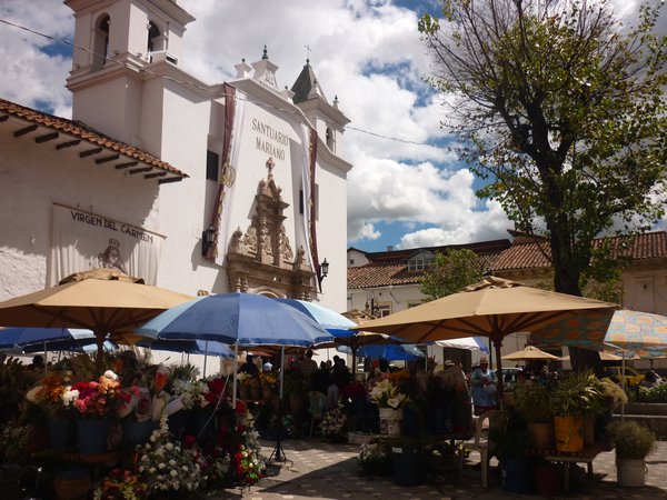 Cuenca flower market