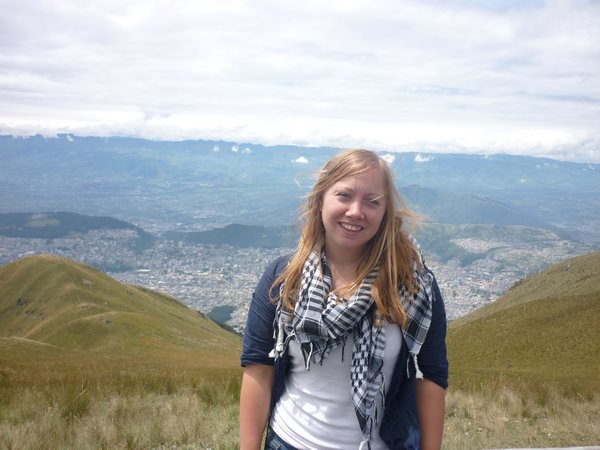 Me overlooking Quito!