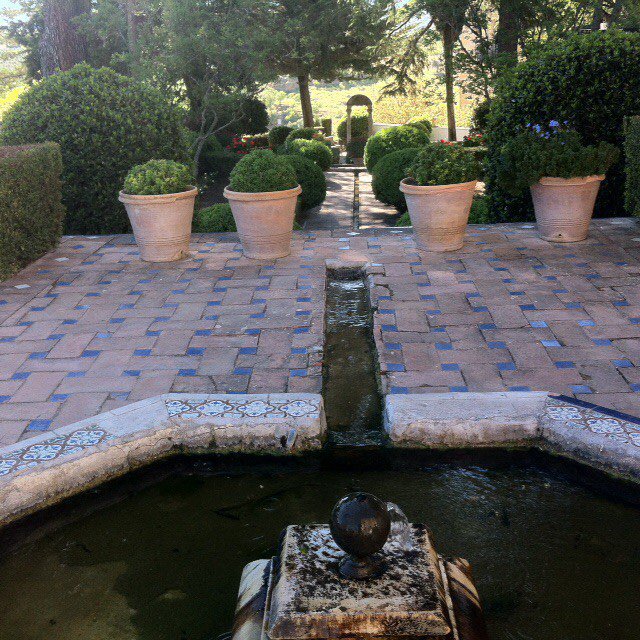 Fountain in Moorish castle