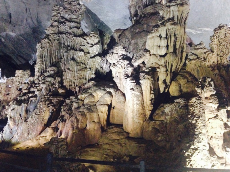 Inside Phong Nha cave 