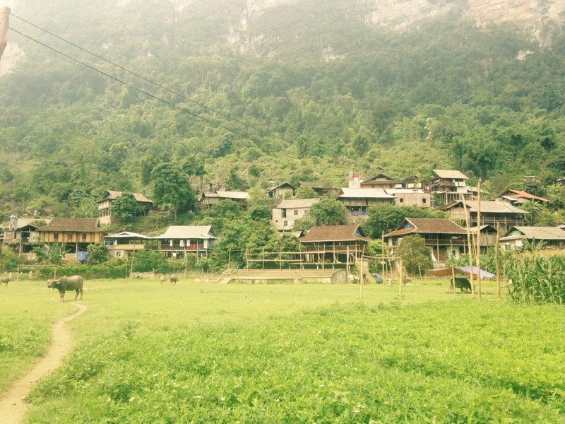 Homestay in the Pac Ngoi village 