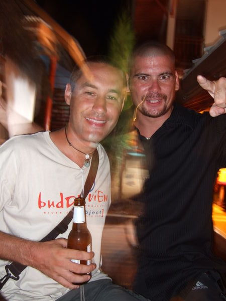Me and JJ at Buddha view bar