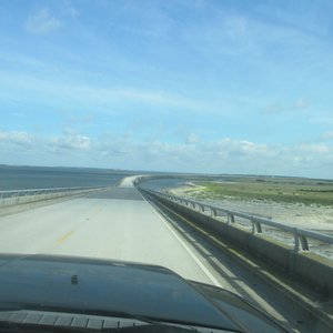 Leaving the Outer Banks, North Carolina