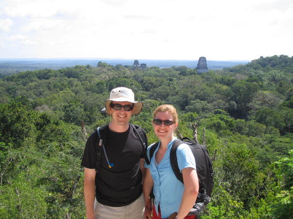 Standing on top of the Mayan world