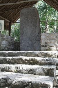 Stelae, Coba Ruins, Mexico