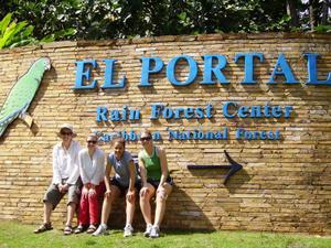 Entrance to El Yunque National Park