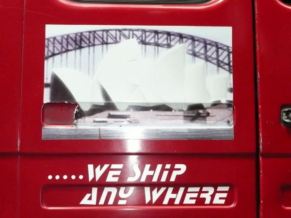 "We ship anywhere'