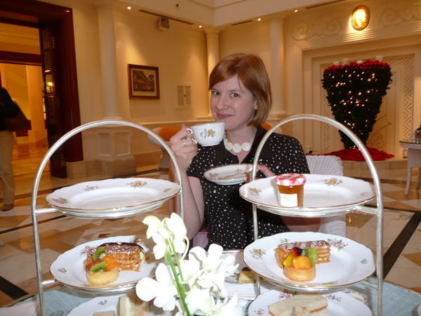 High tea at the Imperial Hotel