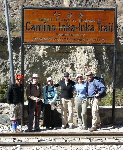 The Inca Trail begins