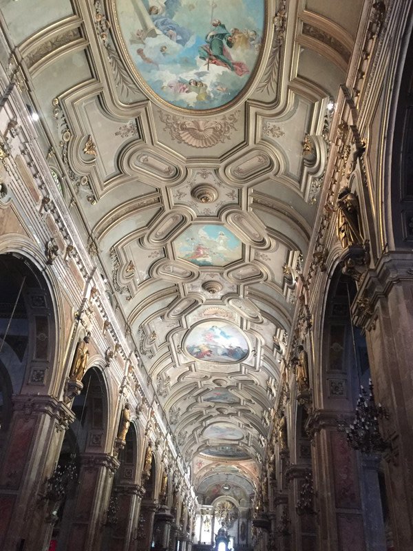 Ceiling of the Catedral Metropolitana de Santiago