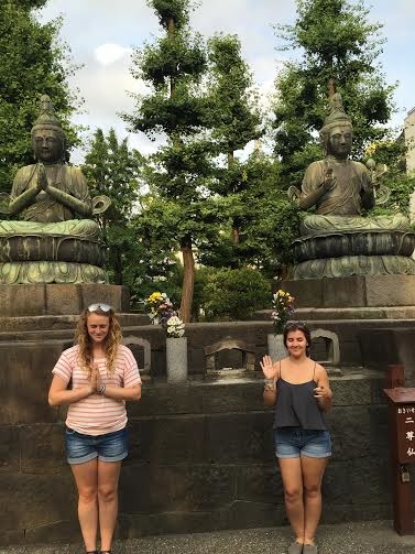With the Buddhas