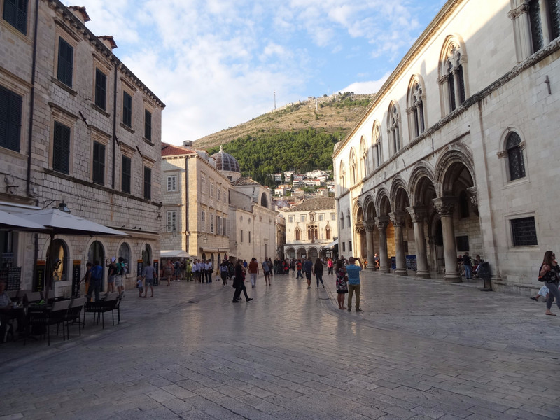 Dubrovnik Old Town on a day when the cruise ships aren't in