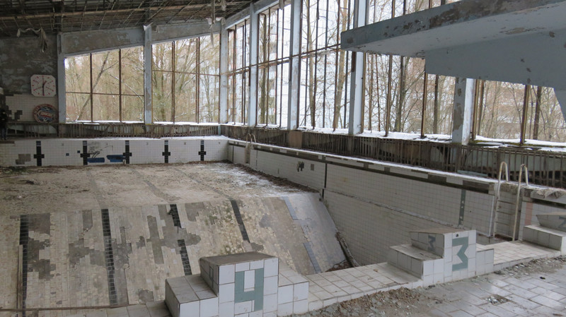 School in Pripyat abandoned like everything else 