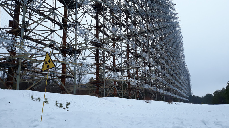Duga Radar, in Chernobyl Exclusion Zone