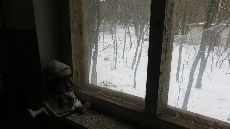 Abandoned viilage near Chernobyl
