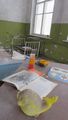 Abandoned kindergarten near Chernobyl