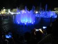 Nightly light and fountain show in Vigan's Plaza Salcedo