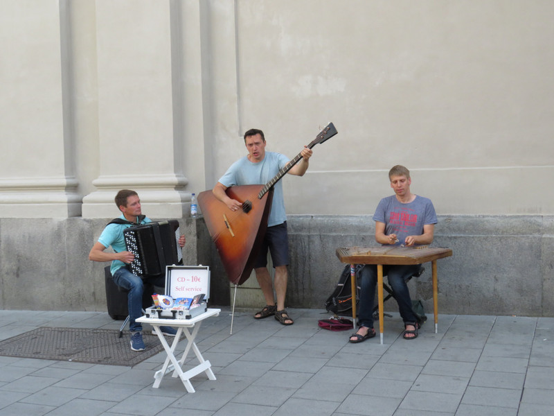 Russian band in Munich