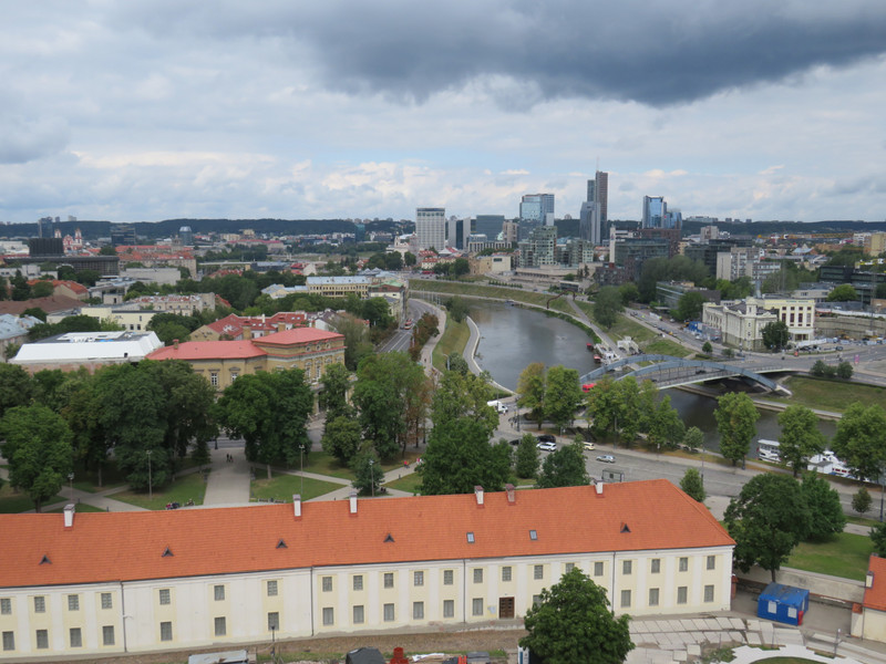 Vilnius from Gediminas Castle Tower
