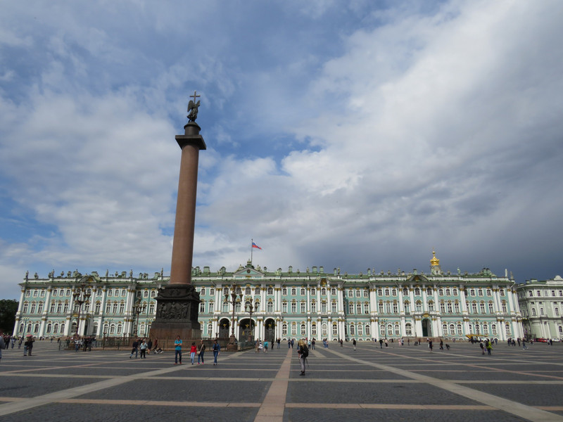 Palace Square and Hermitage, St Petersburg