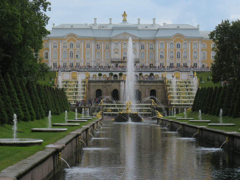 Peterhof Palace, just outside St Petersburg