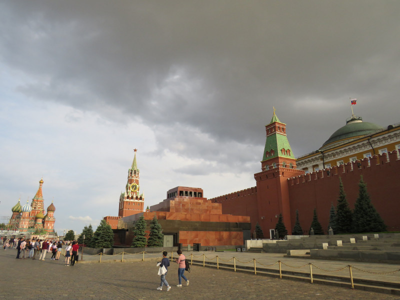 Red Square, St Basil's Cathedral, and the Kremlin, Moscow