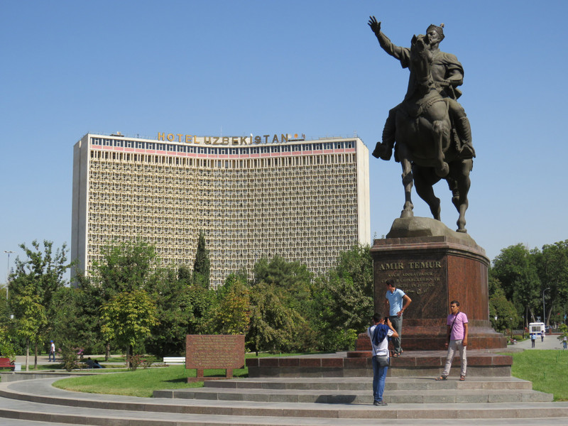 Amir Timur Statue and Square, Tashkent