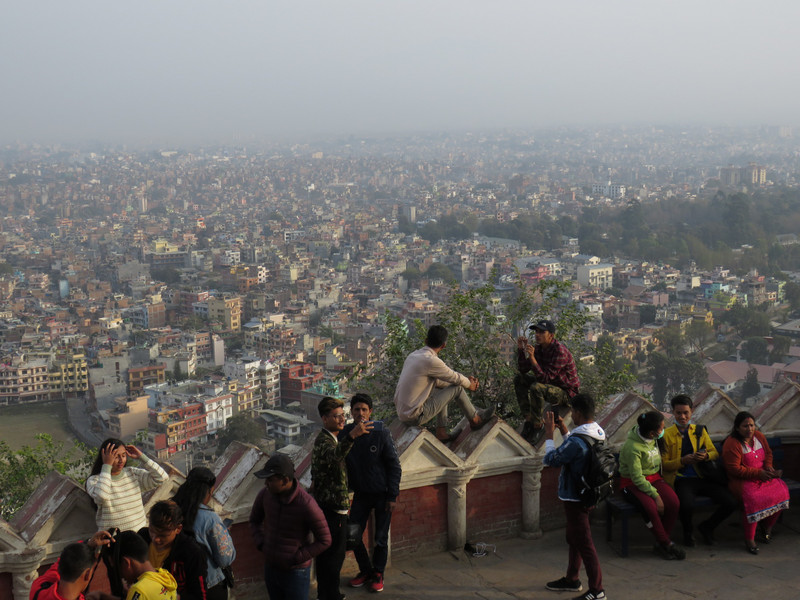 Kathmandu from Swayambhunath Stupa (Monkey Temple)