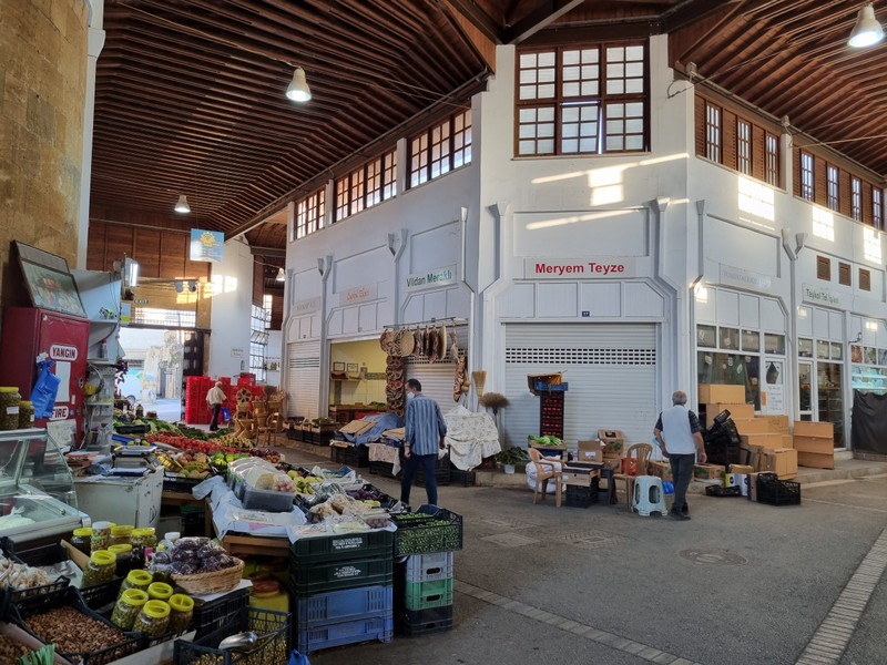 Belediye Pazarı (indoor market), in Turkish North Nicosia (Lefkoşa)