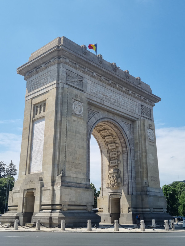 The Triumphal Arch, Bucharest 