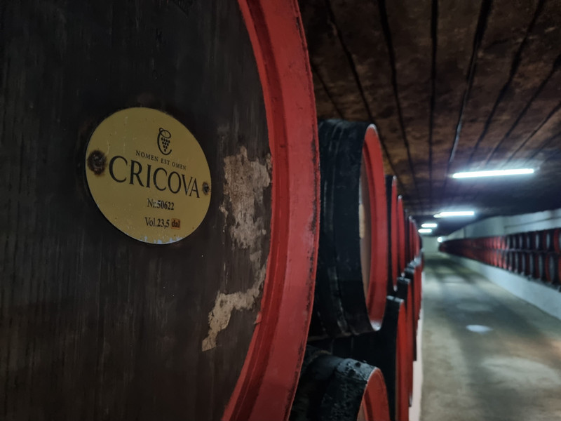 Inside the 120 km of tunnels of Cricova Winery