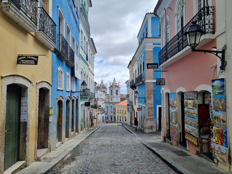 Pelourinho, the old upper city of Salvador da Bahia
