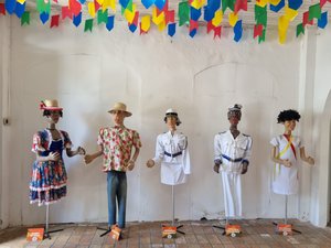 Carnival pieces in Casa do Folclore, São Cristóvão, Sergipe