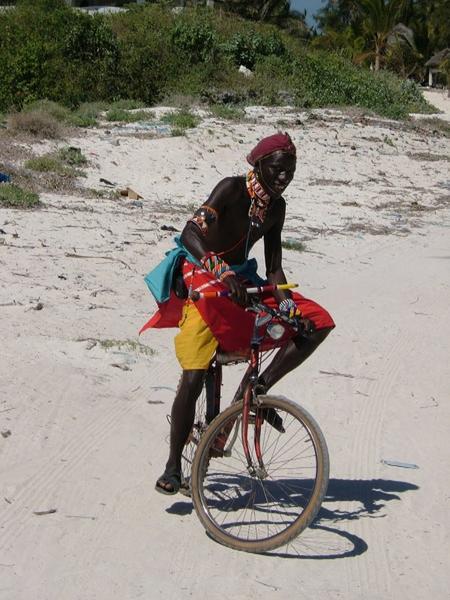 Cycling Maasai